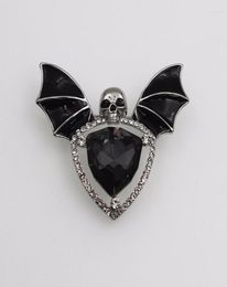 Brooches Halloween Gothic Punk Skull Bat Corsage Pin Pins Backpack Clothes Lapel Fun Badge Jewellery Gift25004303762670