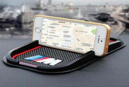 Antislip Car Phone Mat GPS support Sticker for BMW M M3 M5 M6 E30 E34 F10 F15 F30 X1 X3 X5 X6 E364521407