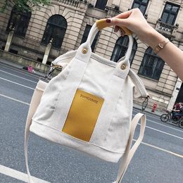 Evening Bags 2024 Summer FashionWomen's Large Capacity Canvas Shoulder Bag Messenger Luxury Handbags Women Designer Tote Sac