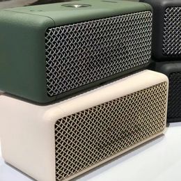 Mrshall Speakers Wireless Bluetooth Charge Speaker Mini Portable IPX7 Waterproof Metal mesh design Outdoor Music Heavy Bass EMBERTON First generation