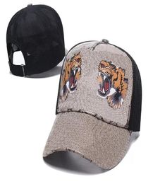 2022 High quality street cap fashion baseball caps man woman sports hat bee strawberry snake tiger animal adjustable ball hats 22 3129835