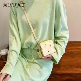 Bag Fashion Mini Women Shoulder Handbags Cheese Shaped Sling Satchels Small Square Slice Pendant For Girl Purse