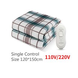 Blanket New Electric 220/110V Thicker Heater Heated Mattress Thermostat Heating Winter Body Warmer Drop Delivery Home Garden Textiles Dhug4