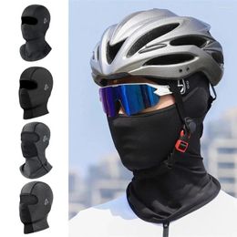 Berets Face Hood Full Cap Bandana Sun Protection Cycling Balaclava Anti-UV Breathable Hiking Scarves Climbing Running Riding