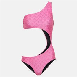 Hot Pink Sexy Bikini Women Designer Full Jewelry Swimsuit Summer Beach Bathing Suit Girls Bikinis Monokini Swimming Wear Clothing