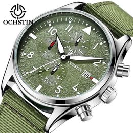 OCHSTIN Sports Men's Watches For Man Top Brand Luxury Pilot Male Wrist Watches Waterproof Original Quartz Chronograph Clock T20090 228f