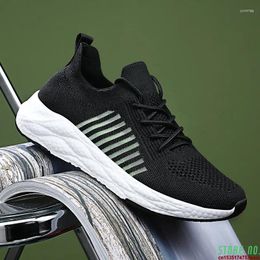 Casual Shoes 2024 Sneakers Men Summer Mesh Breathable Sport Running Unisex Women Black Light Size 36-45