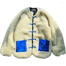 Men's Jackets Japanese Trendy Lamb Fleece Tang Style Loose Fitting And Women's Korean Fashion Streetwear