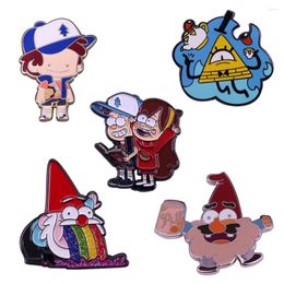 Brooches PF1253 Anime Collection Cute Enamel Pins For Clothes Badges On Backpack Lapel Pin Decoration Gifts Kids Jewellery Accessories