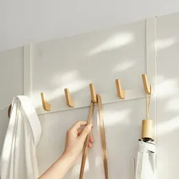 Hooks Door Kitchen Mounted Wall Organiser Hook Bathroom Coat Towel Rack Clothes Back Hat Holder Rear Hanger