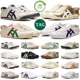 Free Shipping Men Women Running Shoes Tiger Mexico 66 Tokuten Silver Triple Black White Pure Gold Kill Bill Airy Green Designer Shoes Sports Trainers Sneakers