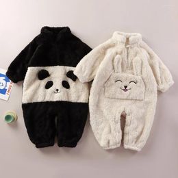 Clothing Sets Cute Animal Cartoon Born Baby Rompers Spring Autumn Warm Boys Costume Girls Overall Outwear Jumpsuits