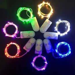 2M LED String Lights Battery Garland Fairy Christmas Decoration Festoon Bulb For New Year Wedding Brithday Party Lamp 11 LL