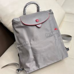 GREEN M Classic Backpack Designer Fashion Foldable Renewable Canvas Leather Bag Women's Luxury Handbag Logo purse