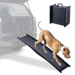 Dog Apparel Folding Lightweight Pet Steps Stairs Ramp Ladder For High Beds Trucks Cars And SUV Over 5kg