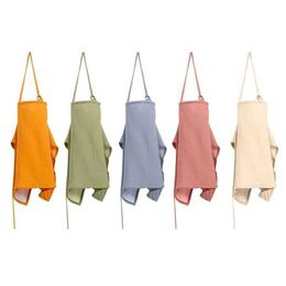 Q71Z Nursing Cover Mother going out to breastfeed cotton baby feeding care cover adjustable privacy nursing apron handcart blanket d240517