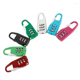 Party Favor Mini Dial Digit Lock Travel Safe Padlock Luggage Number Code Password Combination Gifts LX8671