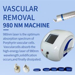 Laser Machine Vascular Therapy Red Blood Removal Spider Veins 980Nm Diode Laser Beauty Machine With Ce