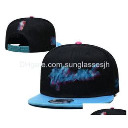 Ball Caps Snapbacks Basketball Hats All Team Logo Designer Adjustable Fitted Bucket Hat Embroidery Cotton Mesh Beanies Ball Outdoors S Dhkco