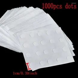 Party Decoration 1000pcs Balloon Glue Dot Transparent 1cm Double Side Removable For Wedding Birthday Decorations Supplies Accessory