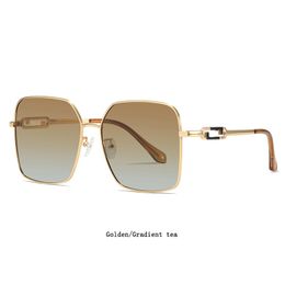 Oversized Sunglasses Square Framed Sunglasses Designer Mens Sun Glasses Luxury Outdoor Beach UV Protection Shades