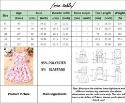 Girl's Dresses Teens Dress Kids Girl Clothes 8 9 10 11 12 Years Old Short Sleeve Summer Fashion Casual Butterfly Birthday Gift Children Dresses