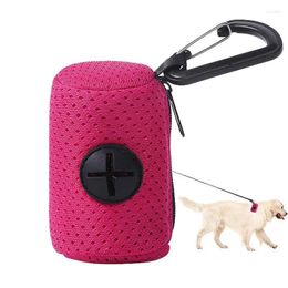 Dog Apparel Pet Poop Bag Holder Attachment Mini Dogs Cleaning Tool Travel Garbage Pets Waste Bags Dispenser