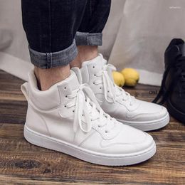 Casual Shoes Spring Autumn Men Causal Fashion Genuine Leather Sneakers Sewing Leisure Flats Round Toe Lace Trainers