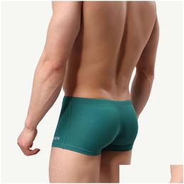 Mens Swimwear Summer Men Swimsuit Maillot De Bain Boy Swim Suits Boxer Shorts Trunks Swimming Surf Banadores Mayo Sungas 230630 Drop D Dhi3C