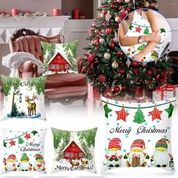 Pillow Series 4pc Christmas Pillowcase Snowman Decorations Case Standard Pillows #t1g