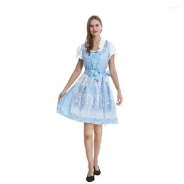Casual Dresses Beer Suit Germany Munich Festival Costume Women's Printed Dress Stage Performance