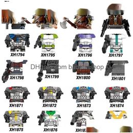 Blocks Soldiers Wars Toy Clone Army Figures Building Bs For Kids Toys Gift Drop Delivery Gifts Model Dhgyb