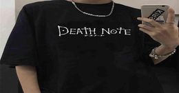 Japanese Anime Death Note T Shirt Men Kawaii Cartoon Tshirt Bleach Ichigo Graphic Tees Misa Manga Summer Tops Unisex Tee Male H1206381932