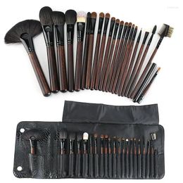 Makeup Brushes 21 PCS Soft Goat Hair Wood Handle Set Professional Kit For Women Korean Cosmetics Tools