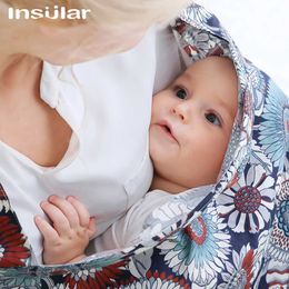 Nursing Cover Breakfeeding Cover anti glare baby breathable cotton fine cotton care cloth feeding apron baby thin jacket d240517