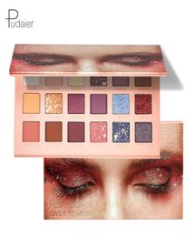 Pudaier 18 Colours Makeup Nude Eyeshadow Pallete Waterproof Eyeshadow Palette Make up Shimmer Cosmetics Ins 5532365