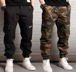 Fashion Streetwear Men Jeans Loose Fit Casual Camoflage Cargo Pants Harem Trousers Big Pocket Hip Hop Joggers Pants4759254