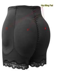 Sexy Women 4pcs Pads Enhancers Fake Ass Hip Butt Lifter Shapers Control Panties Padded Slimming Underwear Enhancer hip pads Pant Y6245622