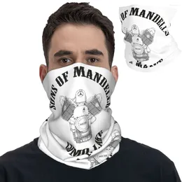 Scarves Sons Of Mandello Motor Bandana Neck Gaiter Printed Mask Scarf Multifunctional Cycling Fishing For Men Women Adult Winter