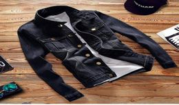 Shanghai Story vintage Jacket Autumn Men Full Sleeve Denim Wash Jean Jacket plus Size Men039s denim jacket M5XL64153041865465