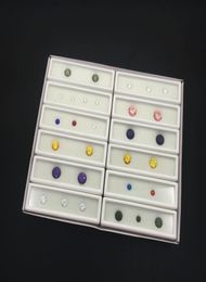 High Quality Elongated Gem Box Diamond Packaging Case Pendant Holder Jewelry Gemstone Organizer Fast ZC16243453067