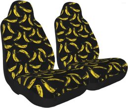 Car Seat Covers Banana Breathable Vehicle Front Bucket Protector Easy Instal Universal For Seats In The Cushion