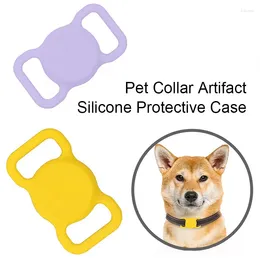 Dog Tag For Apple Airtag Silicone Case Cat Collar Fixed Buckle Cover Pet Anti-loss Locator Tracker Protective Supplies