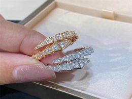 Fashion Brand Hollow Rings for Women Original Quality Colour Diamond Ring Men Statement Jewellery anillos mujer7097532