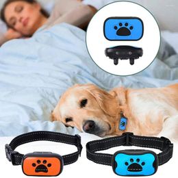 Dog Collars Collar Rechargeable Vibrating Automatic Training Ultrasonic Smart Device Stopper Anti-dog Bark Barking A1A0