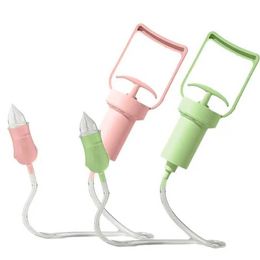 Nasal Aspirators# Silicone baby nasal sprayer for cleaning and care of the nose. Baby nasal suction cups are manually operated to prevent reflux d240516