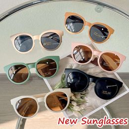 Fashion Kids Sunglasses Classic Round Frame Children's Sun Glasses UV400 Eyes Protection Boys Girls Baby Eyeglasses Eyewear L2405