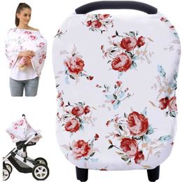 Nursing Cover Breastfeeding towels cotton baby feeding covers privacy proof baby care towels car seats baby blankets d240517