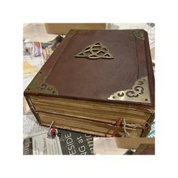 Decorative Objects & Figurines Charmed Book Of Shadows Green Journal Er Bound Blank And Lined 350 Pages Spell Record Spellbook Vintage Dh7Ve
