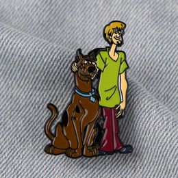 Animals friends cartoon enamel pin Cute Anime Movies Games Hard Enamel Pins Collect Metal Cartoon Brooch Backpack Hat Bag Collar Lapel Badges